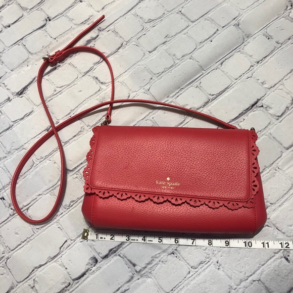 NWOT Kate Spade Crossbody Salmon-Pink Purse - Picture 3 of 13